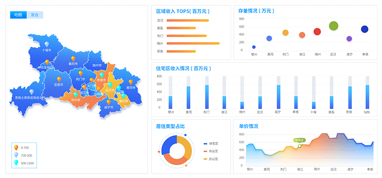 亿信ABI数据可视化GIS地图